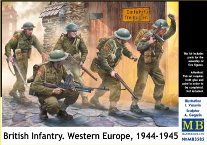 Picture of 1/35 British Infantry. Western Europe. 1944-1945  - Master Box 3585