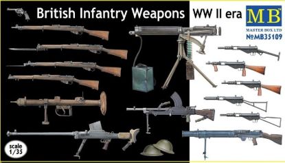 Picture of British Infantry Weapons, WW II era 