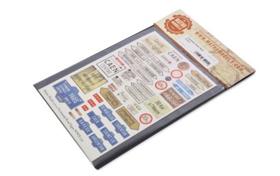 Picture of 1/35 Normandy Road Signs WWII - Matho Models 35001