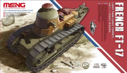 Picture of 1/35 French FT-17 Light Tank (Cast Turret) - MENG MODEL TS-008
