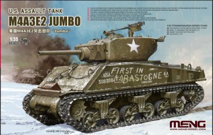 Picture of 1/35 U.S. Assault Tank M4A3E2 Jumbo - MENG MODEL TS-045