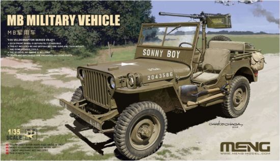 Picture of 1/35 MB Military Vehicle (1/4 ton Jeep) - MENG MODEL VS-011
