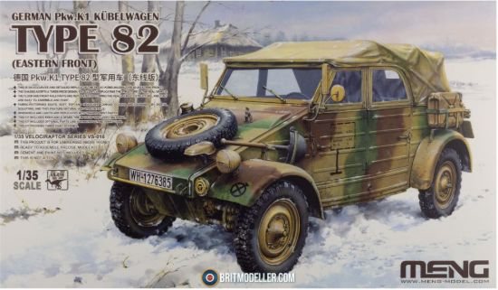 Picture of 1/35 German Pkw.K1 Type 82 (Eastern Front) - MENG MODEL VS-016