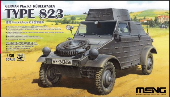 Picture of 1/35 German Pkw.K1 Kübelwagen Type 823 - MENG MODEL VS-017