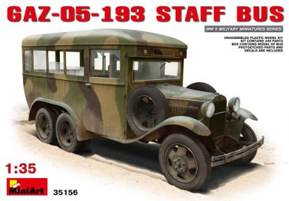 Picture of 1/35 GAZ-05-193 Staff Bus - MiniArt 35156