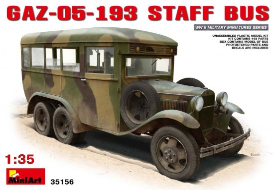 Picture of 1/35 GAZ-05-193 Staff Bus - MiniArt 35156