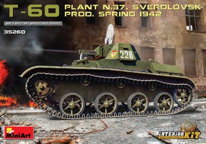 Picture of T-60 (Plant №.37) Prod.Spring 1942. Interior Kit