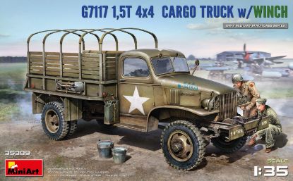 Picture of 1/35 1,5t 4x4 G7117 Cargo Truck w/Winch - MiniArt 35389