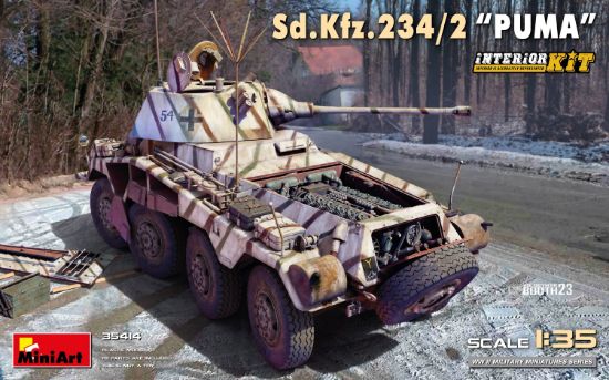 Picture of Sd.Kfz.234/2 “Puma”. Interior Kit