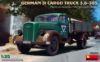 Picture of 1/35 German 3t Cargo Truck 3,6-36S. Pritsche-Normal-Type. Military Service - MiniArt 35442