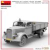 Picture of 1/35 German 3t Cargo Truck 3,6-36S. Pritsche-Normal-Type. Military Service - MiniArt 35442