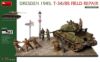Picture of Dresden 1945. T-34/85 Field Repair. Big Set