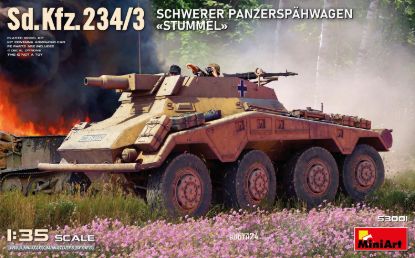 Picture of 1/35 Sd.Kfz.234/3 Schwerer Panzerspähwagen «Stummel» - MiniArt 53001