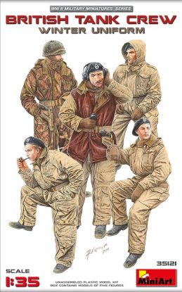 Picture of 1/35 British Tank Crew (Winter Uniform) - MiniArt 35121