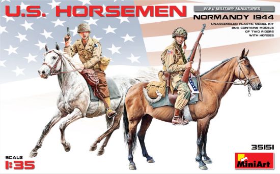 Picture of 1/35 U.S. Horsemen. Normandy 1944 - MiniArt 35151