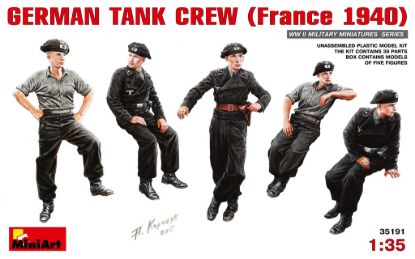 Picture of 1/35 German Tank Crew (France 1940) - MiniArt 35191