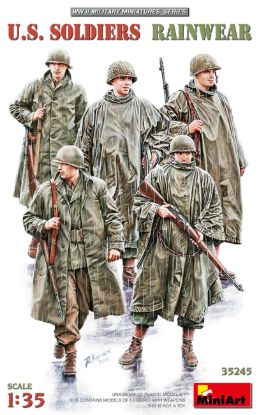 Picture of 1/35 U.S. Soldiers Rainwear - MiniArt 35245