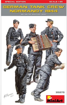 Picture of 1/35 German Tank Crew (Normandy 1944) Special Edition - MiniArt 35275