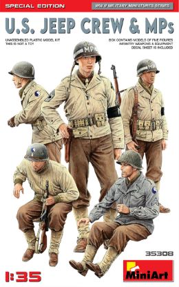 Picture of 1/35 U.S. Jeep Crew & MPs. Special Edition - MiniArt 35308