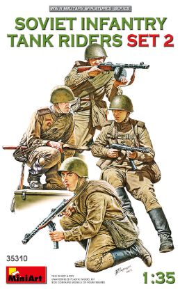 Picture of SOVIET INFANTRY TANK RIDERS SET 2