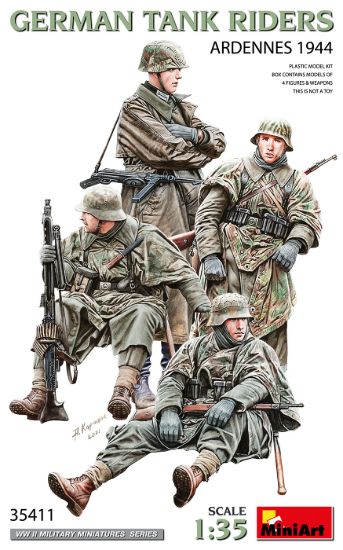 Picture of 1/35 German Tank Riders (Ardennes 1944) - MiniArt 35411