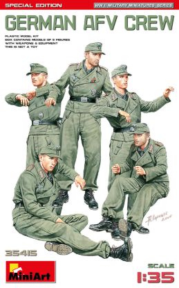 Picture of 1/35 German AFV Crew. Special Edition - MiniArt 35415