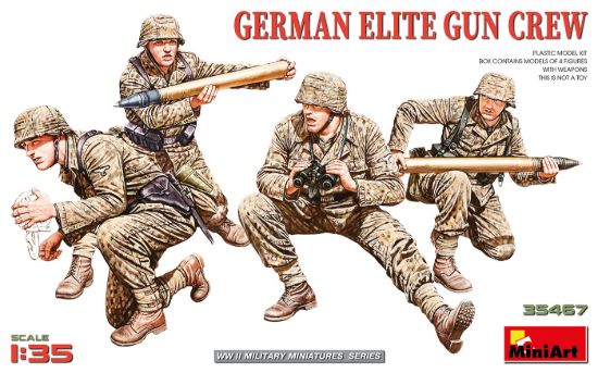 Picture of 1/35 German Elite Gun Crew - MiniArt 35467