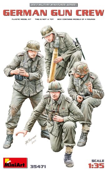 Picture of 1/35 German Gun Crew - MiniArt 35471