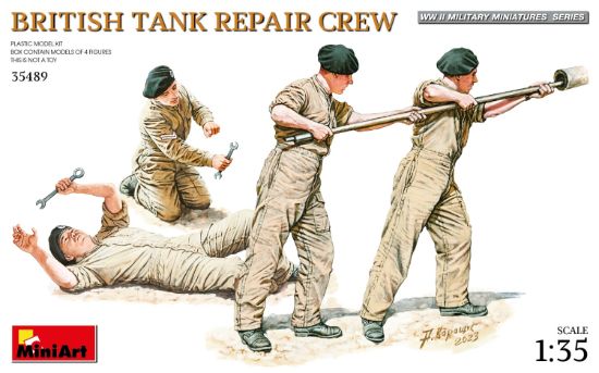 Picture of British Tank Repair Crew