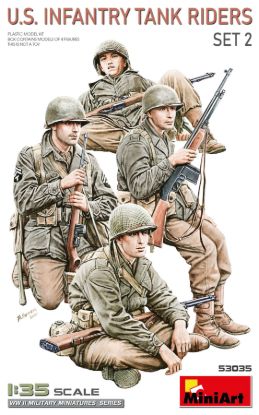 Picture of 1/35 U.S. Infantry Tank Riders. Set 2 - MiniArt 53035