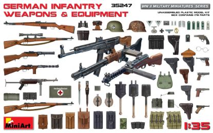 Picture of 1/35 German Infantry Weapons & Equipment - MiniArt 35247