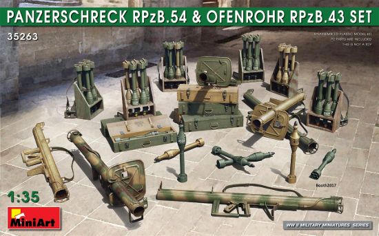 Picture of 1/35 Panzerschreck RPzB.54 & Ofenrohr RPzB.43 Set - MiniArt 35263
