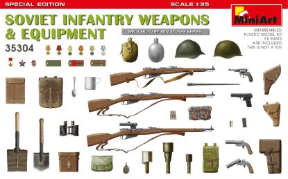 Picture of 1/35 Soviet Infantry Weapons and Equipment. Spec. Ed. - MiniArt 35304