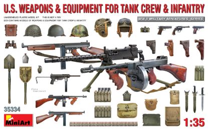 Picture of 1/35 U.S. Weapons & Equipment for Tank Crew & Infantry - MiniArt 35334