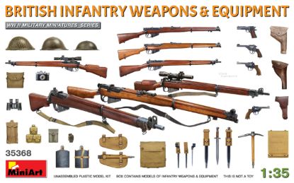 Picture of 1/35 British Infantry Weapons & Equipment - MiniArt 35368