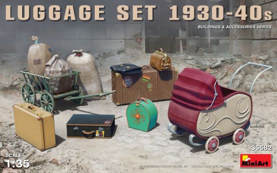 Picture of 1/35 Luggage Set 1930-40s - MiniArt 35582