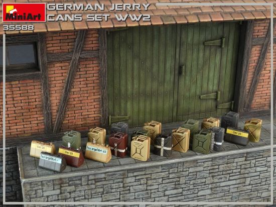 Picture of Germany Jerry Cans Set WW2