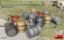 Picture of Germany 200L Fuel Drum Set WW2