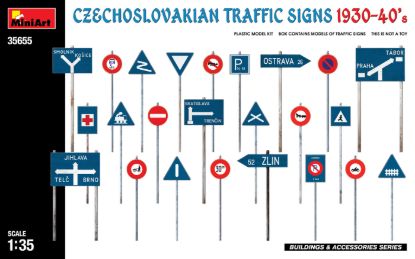 Picture of Czechoslovakian Traffic Signs 1930-40’s