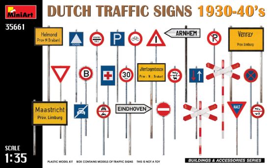 Picture of Dutch Traffic Signs 1930-40’s