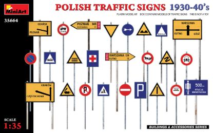 Picture of Polish Traffic Signs 1930-40’s