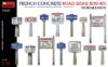Picture of 1/35 French Concrete Road Signs 1930-40's. Normandy - MiniArt 35669