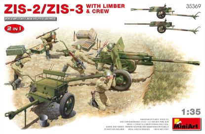 Picture of 1/35 ZIS-2/ZIS-3 With Limber & Crew. 2 In 1 - MiniArt 35369