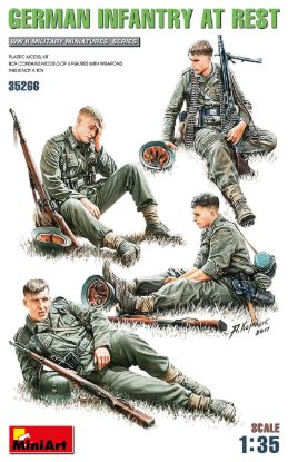 Picture of 1/35 German Infantry at Rest - MiniArt 35266