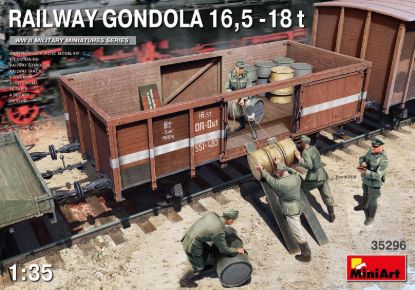 Picture of 1/35 Railway Gondola 16,5-18 t - MiniArt 35296
