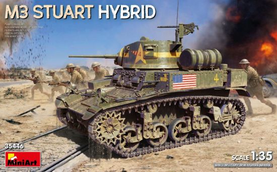 Picture of 1/35 M3 Stuart Hybrid - MiniArt 35446