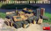 Picture of 1/35 Scale 7.5cm KwK / StuG Shells with Ammo Boxes – MiniArt 35457