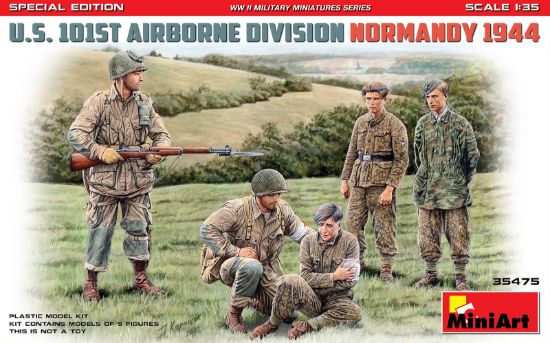 Picture of 1/35 U.S. 101st Airborne Division (Normandy 1944). Special Edition - MiniArt 35475