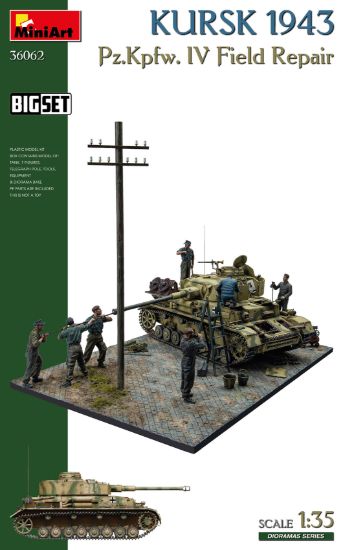 Picture of 1/35 Kursk 1943. Pz.Kpfw. IV Field Repair. Big Set" - MiniArt 36062