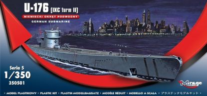 Picture of 1/350 German U-Boot U-176 - Mirage IX C - Mirage 350501
